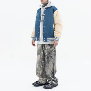 Viral Mens Clothes Jacket Custom OEM Primavera y otoño Varsity Jacket Vintage University logo Varsity Coats para hombres por Viral Ind - Product Image 1