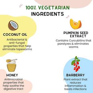 Apoya la desparasitación natural y la salud digestiva en mascotas de todos los tamaños con estas tiras de alivio oral suaves y eficaces. - Product Image 5