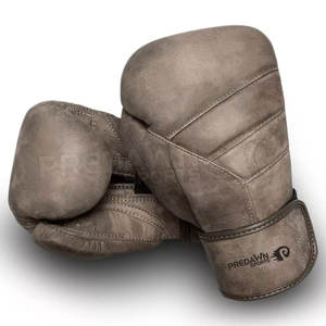 Guantes de Boxeo de Cuero con Correa, Hechos a Medida, al por Mayor, Ligeros, de Secado Rápido, Cómodos, Servicio OEM, Guantes de Boxeo de Combate - Product Image 2