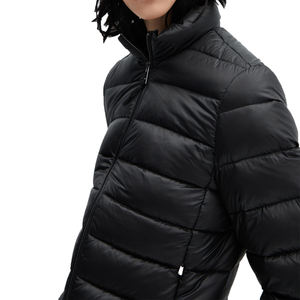 <b>Women's</b> Wholesale Outdoor <b>Winter</b> <b>Coat</b> Warm Thick Puffer Jacket Custom Logo Casual Outwear Stand Collar <b>Women</b> <b>Padded</b> Jacket - Product Image 2