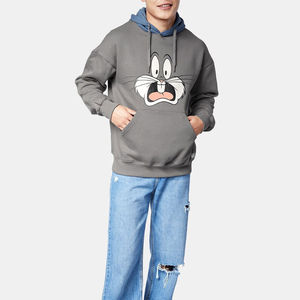 Sudadera con capucha personalizada para hombre, estilo de diseñador con opciones de impresión DTG DTF, tela duradera, acabados Premium, detalles de diamantes de imitación - Product Image 4