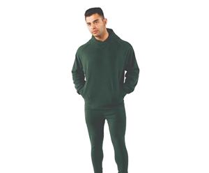 Conjunto de chándal Premium para hombre al por mayor, jersey de hombro caído de gran tamaño, Sudadera con capucha, pantalones deportivos, ropa de calle de dos piezas, atuendo informal - Product Image 1