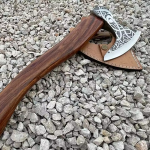 2024ปลอกหนังสำหรับทำมืออเนกประสงค์ขวานไวกิ้งเกรดอุตสาหกรรมทำด้วยมือ - Product Image 1