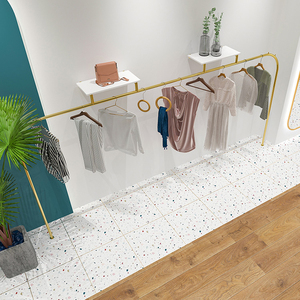 Vente en gros de présentoirs à vêtements pour tuyaux, porte-vêtements pour femmes, porte-vêtements mural - Product Image 5