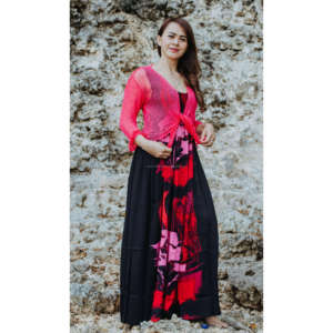 Cárdigan de talla grande para mujer superventas U3009, hermosa blusa superior de tela elástica, ropa de playa, encogimiento de hombros para Reino Unido y EE. UU. - Product Image 6