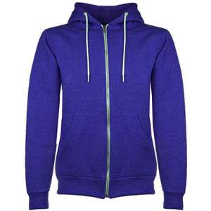 Sweatshirts à capuche unisexes à fermeture éclair personnalisables concevez votre logo de marque sweatshirts Streetwear brodés d'hiver en polaire lourde - Product Image 2