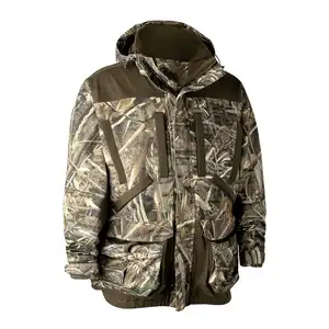 Mùa Đông Lạnh 3-Trong-1 Không Thấm Nước Windproof Săn Bắn Camo Parka Áo Khoác Cho Nam Giới Và Phụ Nữ