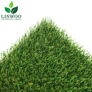 Césped Artificial <span class=keywords><strong>Sintético</strong></span> Resistente a Desgarros, Color Verde, para Jardín Residencial, Proveedor Chino - Product Image 3
