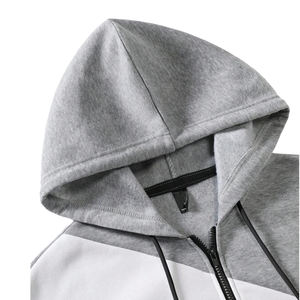 เสื้อฮู้ดและสเวตเตอร์ของผู้ชายเสื้อมีฮู้ดโอเวอร์ไซส์แบบสวมศีรษะโอเวอร์ไซส์กำหนดเองได้สำหรับออกกำลังกายจ๊อกกิ้ง - Product Image 4