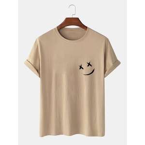 Tendance filles lâche à manches courtes coton t-shirt Cool sueur absorbant tricoté longue durée prix de gros - Product Image 5