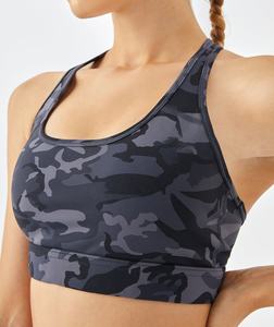 Conjunto de ropa de gimnasio de 2 piezas de alta calidad para mujer para yoga y correr Patrón sólido Traje de fitness Tallas grandes Opciones - Product Image 4