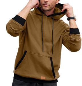 Basics New Color sólido Sudadera con capucha al aire libre Camping Caza Algodón mezclado con capucha Hombres Deportes Algodón Camo Chaquetas - Product Image 2