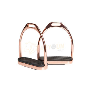 Estribo ecuestre de alta calidad personalizable, equipo de equitación pulido profesional, el mejor acero inoxidable de alta seguridad - Product Image 4