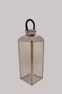 Candelabros de acero inoxidable para decoración navideña, minilinterna decorativa para exteriores, color blanco - Product Image 3