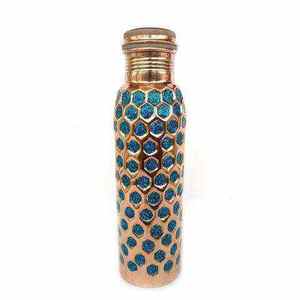 Trending Design Melons Enamel Printed Pure Copper <b>Water</b> <b>Bottle</b> Good <b>for</b> <b>Kids</b> School Yoga Office Usage Copper <b>Water</b> <b>Bottle</b> - Product Image 6