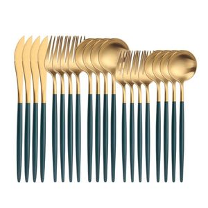 Ensemble de couverts décoratifs de cuisine et de table ensemble de couverts de haute qualité cuillère couteau fourchette ensemble de couverts pour accessoires de cuisine - Product Image 2