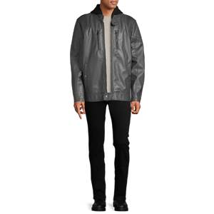 Veste en cuir pour hommes OEM ODM Slim Fit Vintage Motorcycle Biker Manteaux Factory - Product Image 4