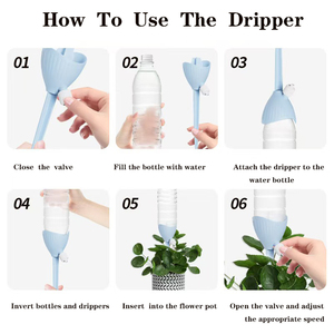 Nouveau design dispositif d'eau de synchronisation à réglage automatique pour les plantes d'intérieur et d'extérieur <span class=keywords><strong>bouteille</strong></span> d'eau <span class=keywords><strong>goutte</strong></span> à <span class=keywords><strong>goutte</strong></span> automatique de fleur pour les plantes de <span class=keywords><strong>jardin</strong></span> - Product Image 6