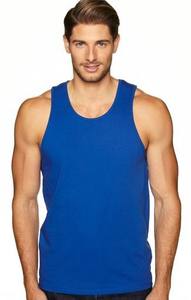<b>Men's</b> Breathable Bonded <b>Singlet</b> Contrast Color Holes Quick Dry Seamless Stretch tank Top Custom logo Sports Gym Running Vest Top - Product Image 2
