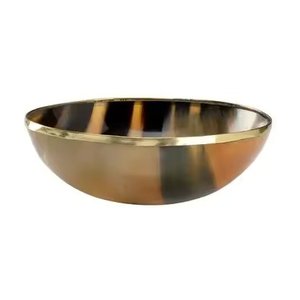 Cuenco para servir hueso de cuerno de buey hecho a mano, ensaladera, cuenco de sopa para uso multiusos, utensilios de cocina, uso doméstico y hotelero - Product Image 2