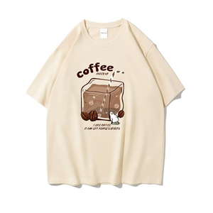 เสื้อยืดผู้ชายผ้าฝ้าย100% ผ้าถักแบบทางการซักรุ่นออกแบบได้ตามต้องการ - Product Image 1