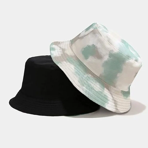 Top Quality Spring Summer Wide Brim Leaf Print Custom Design Logo Cool Printed Adult Custom Bucket <b>Hat</b> - Product Image 6