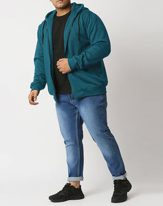 2025 Regular Fit Best Collection Sudadera con capucha con cremallera Fabricante Personalizado Peso ligero Algodón Mezclado Hombres Sudadera con capucha con cremallera completa - Product Image 2