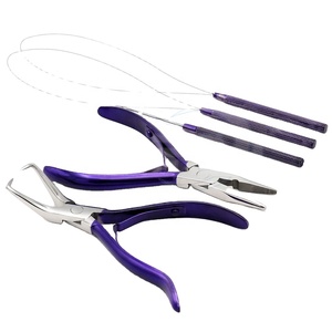 Herramientas de extensión de cabello de acero inoxidable duraderas y resistentes, herramientas de extensión de cabello de venta superior - Product Image 1