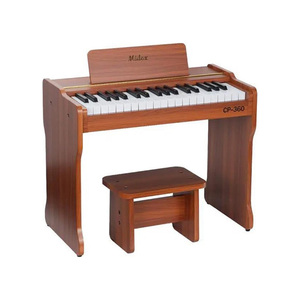Piano pour enfants en bois Midex CP-360OR - 37 touches, fonctionne sur piles, avec un toucher réaliste - Product Image 2