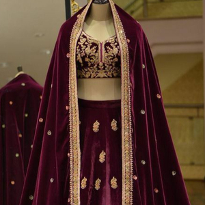 พราวอินเดีย/ปากีสถานที่ดี KOTI กับ LEHENGA สำหรับชุด WALIMA ประดับประดา DABKA,ลูกปัดหินทำงานสำหรับงานแต่งงาน @ 2022 - Product Image 1