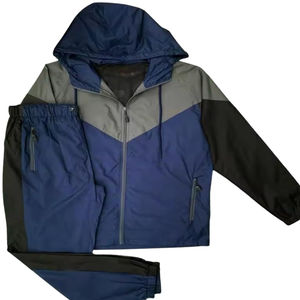 Ensemble de survêtement léger pour homme, qualité supérieure, tendance, streetwear élégant, confortable, respirant, vêtements de sport - Product Image 1