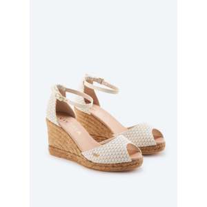 Aiguafreda sandalo con zeppa in tela in edizione limitata - Product Image 3