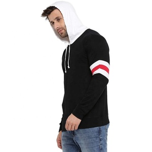 Free Sample Customized Men <b>Gym</b> <b>Hoodie</b> Solid Color Unisex Cotton Polyester Long Sleeve Pullover Hoodies Sweatshirts Set For Men - Product Image 4