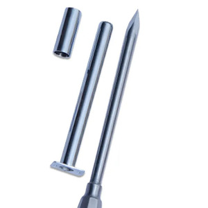 Cánula de trócar de acero inoxidable: novedad innovadora para una cirugía veterinaria segura y eficaz - Product Image 2