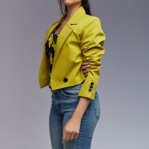 คอร์เซ็ตผ้าซาตินสำหรับผู้หญิงลายมัสตาร์ดสุดสวยสายรัดประดับด้วยลูกปัดโครงเหล็กระบายอากาศได้ดีมีการควบคุมแบบเป็นชั้นๆเป็นชิ้นลูกปัดบาง - Product Image 3