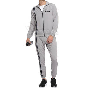 ชุดวอร์มออกกำลังกายสำหรับผู้ชาย เสื้อและกางเกงสำหรับเล่นกีฬากลางแจ้ง ชุดวอร์มลำลองสำหรับผู้ชาย เสื้อและกางเกงใส่สบายสำหรับพักผ่อน - Product Image 2