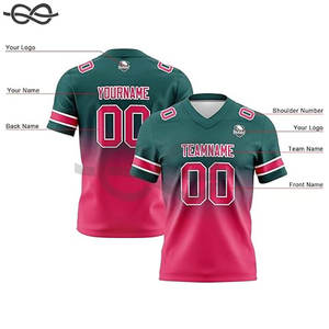 Camiseta de Fútbol Sublimada con Logotipo Personalizado, Uniforme Deportivo Transpirable de Manga Corta para Hombre, Tallas Grandes - Product Image 5