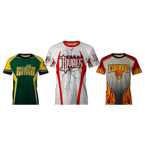 Maillot de baseball à sublimation d'équipe personnalisé Performance Design personnalisé Tissu respirant Vêtements de sport professionnels à coupe athlétique - Product Image 4