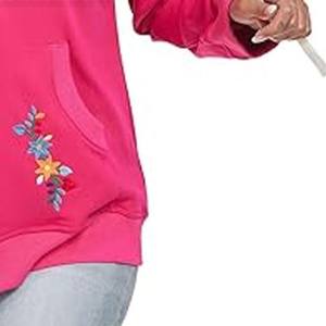 Ropa informal para mujer, sudaderas con capucha bordadas, tendencia superior, antiarrugas, gran oferta, sudaderas con capucha bordadas baratas de alta calidad con encargo - Product Image 5