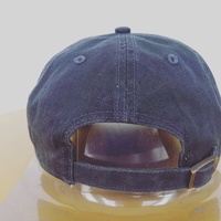 Sombreros de mezclilla con logotipo personalizado de alta calidad, gorra de béisbol de vaquero antiguo con bordado de 6 paneles de algodón 100% desgastado lavado