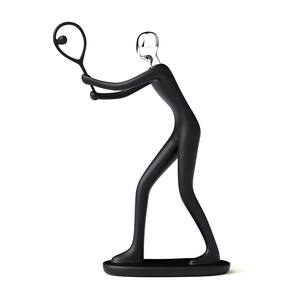 Muñeca Decorativa de Resina de Jugador de Tenis de 25 cm, Adorno Minimalista para Sala de Estar Interior, Decoración Navideña - Product Image 1