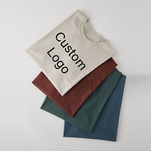 Venta al por mayor 100% algodón de los hombres de gran tamaño de manga corta Camiseta personalizada impresión gráfica suelta impresa - Product Image 5