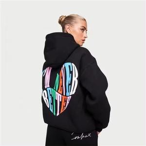 Sweat à capuche d'hiver pour hommes, nouveau style en polyester/coton pour sublimation - Product Image 2