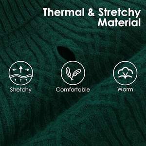 Suéter de Cuello Alto de Punto Suave para Perros, Ropa Navideña Acogedora para Cachorros Machos y Hembras - Product Image 5