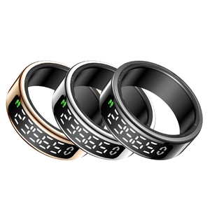 Anillo Inteligente de Acero Inoxidable con Pantalla LED 2026, Monitor de Salud, Monitor de Frecuencia Cardíaca, Control por Gestos, IP68, Android, IOS - Product Image 1