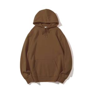 เสื้อสเวตเตอร์มีฮู้ดสำหรับผู้ชายผ้าฝ้ายปักโลโก้ทรงหลวมขนาดเสื้อสวมหัวสไตล์ฮิปฮอปสำหรับฤดูใบไม้ร่วง - Product Image 4