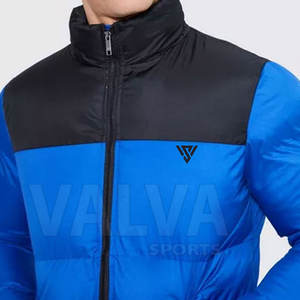 2024 Pakistan fabricant sur mesure hommes bulle veste haute qualité toile à capuche support poche décoration étanche hiver - Product Image 3