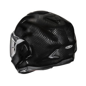 Casco Modular HJC F100 de Carbono para Motocicletas y Motocross, Cierre Rápido, Doble Visera, Diseño Predator, Nuevo, Carcasa de PC - Product Image 3