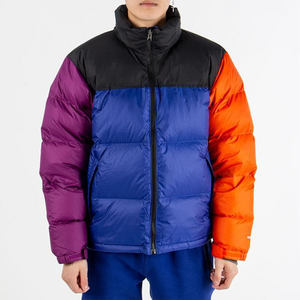 10% de descuento en chaquetas estampadas de colores del arco iris para hombres, gran oferta, última llegada, Parka Softshell de camuflaje con estilo de invierno, chaquetas acolchadas - Product Image 4