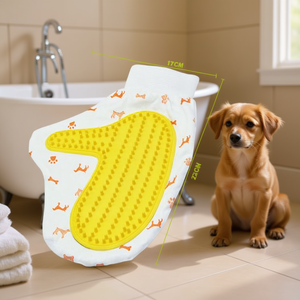 Gants de nettoyage et de bain pour animaux de compagnie, pour le toilettage et le bain des animaux - Product Image 3